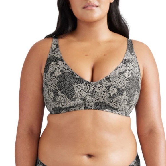 KNIX Lace Peony Revolution Wireless Bra - Picture 2 of 15